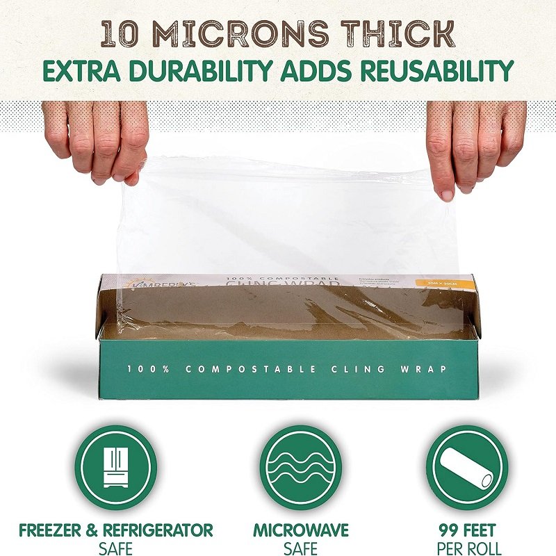  100% Certified Compostable Cling film