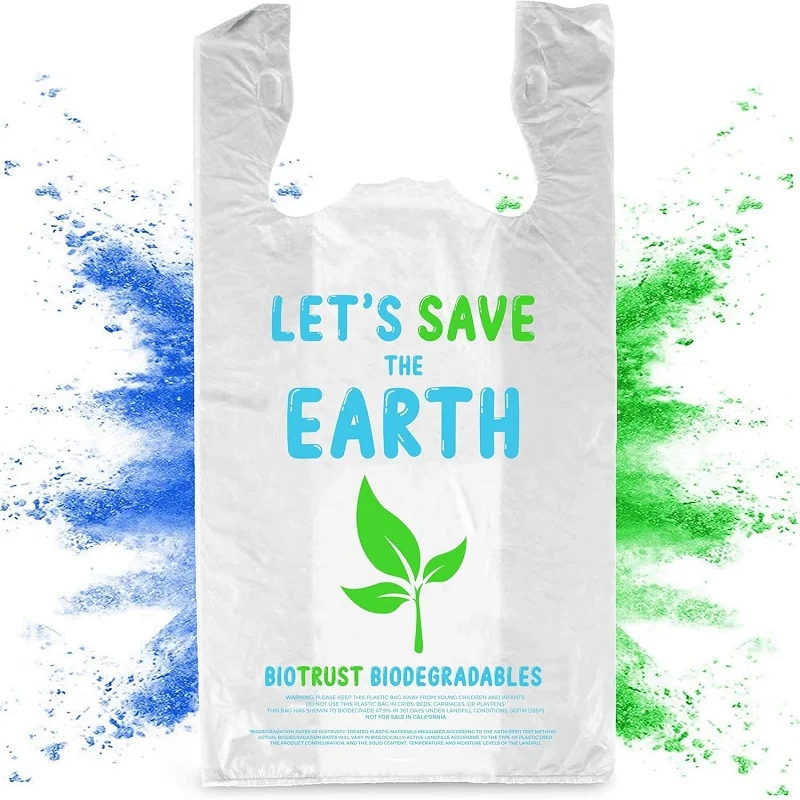 biodegradable thank you bags | 600 pieces bulk | extra thick, sturdy, recyclable & reusable | 100% biodegradable shopping bags, grocery/supermarket biodegradable thank you bags | 600 pieces bulk | extra thick, sturdy, recyclable & reusable | 100% biodegradable shopping bags, grocery/supermarket